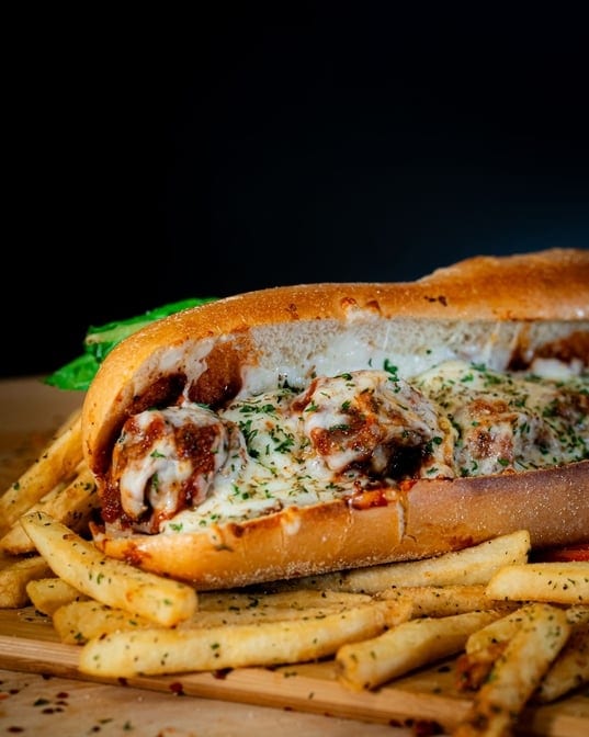 Meatball Hot Sub.
