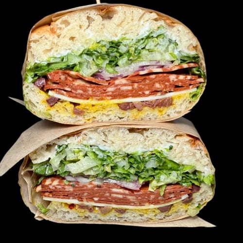 Salami Sandwich.