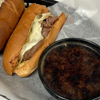 * Half French Dip.