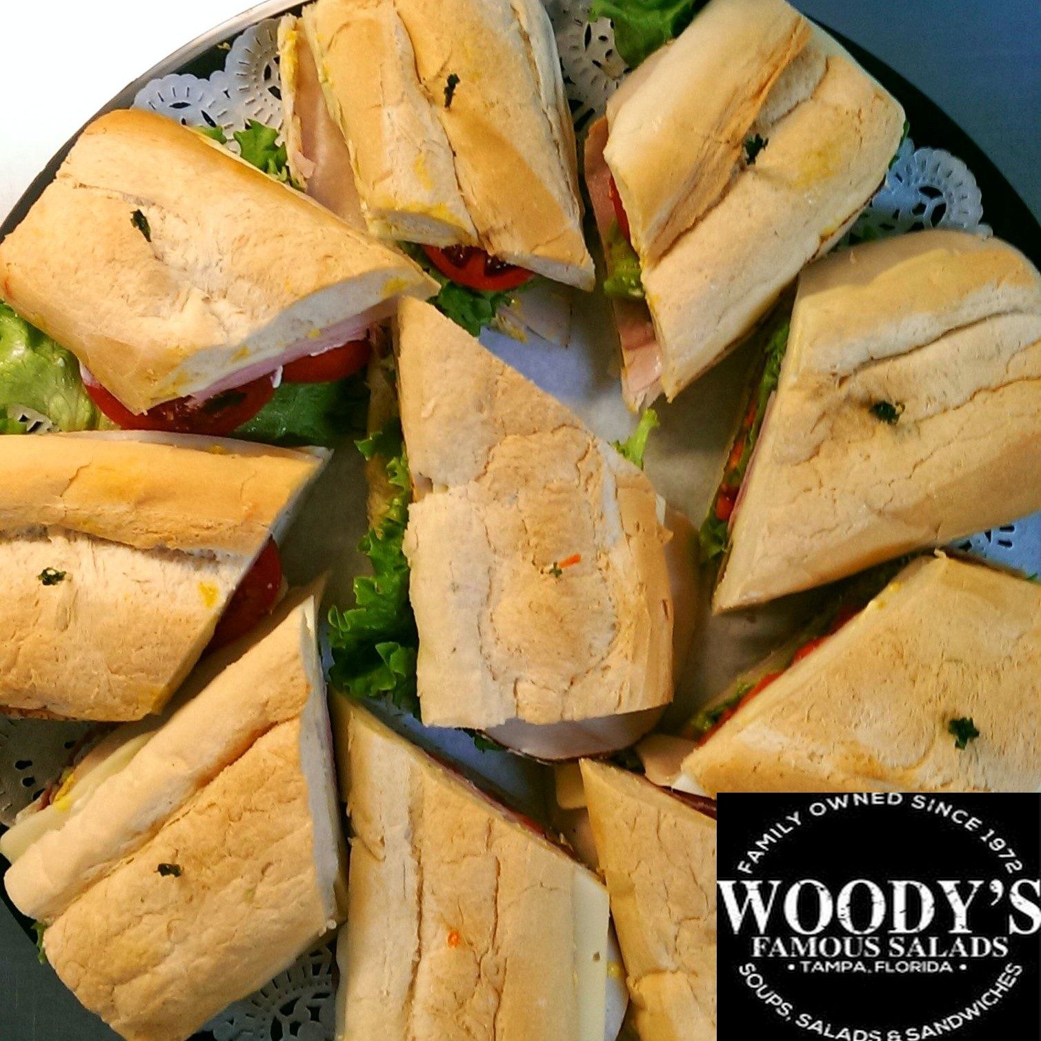 Cuban Sandwich Tray.