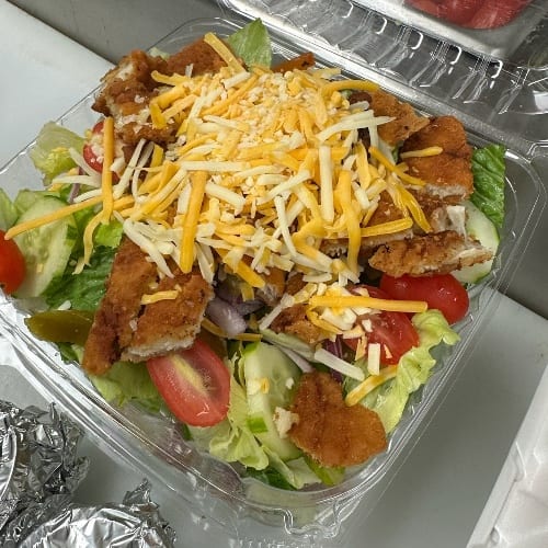 Crispy Chicken Salad.