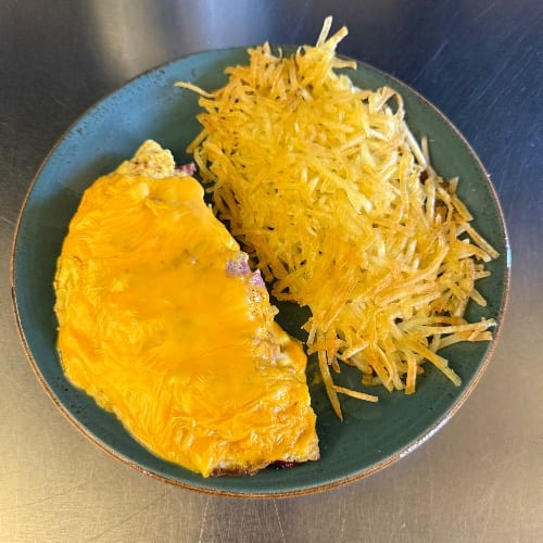 Ham & Cheese Omelet.