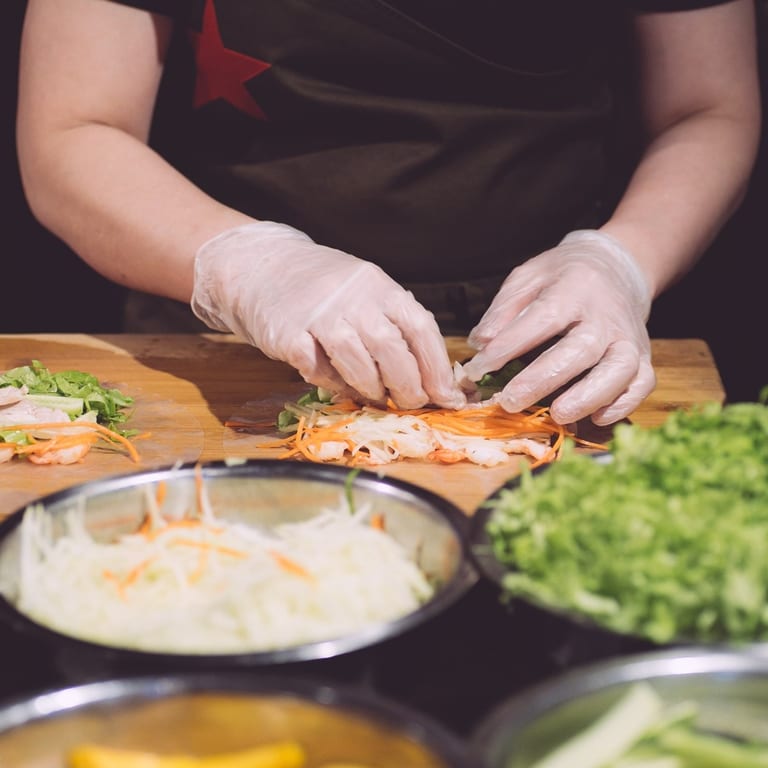 Sharing Thai Food with Texas