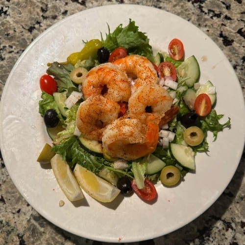 Jumbo Shrimp Salad.