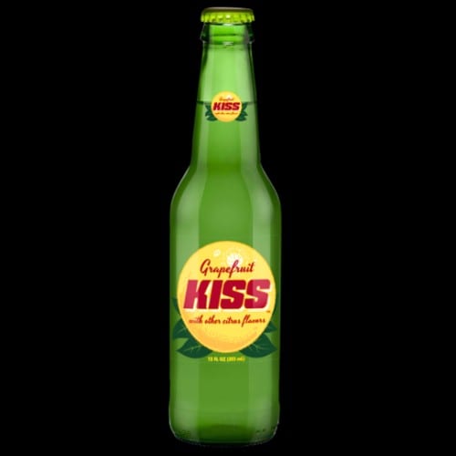 "Kiss" Grapefruit Soda.