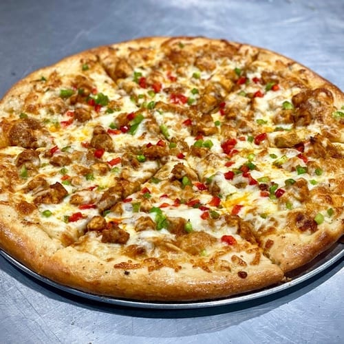 Chicken Tikka Large Pizza.