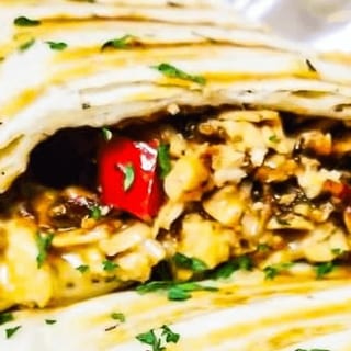Chicken Cheesesteak Wrap