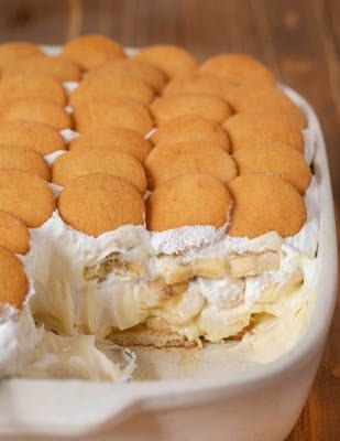 Homemade Banana Pudding.