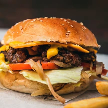 Single Smash Burger.