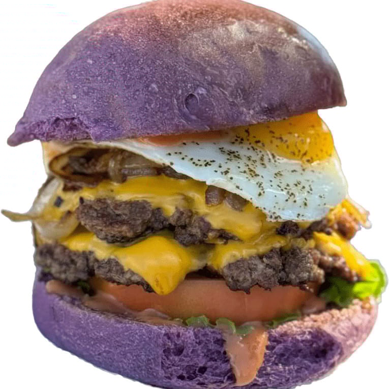Eggstra Ono Burger.