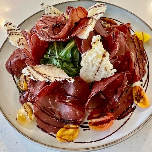 Bresaola salad.