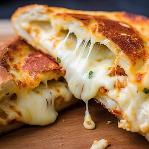 Chicken Parm Calzone.