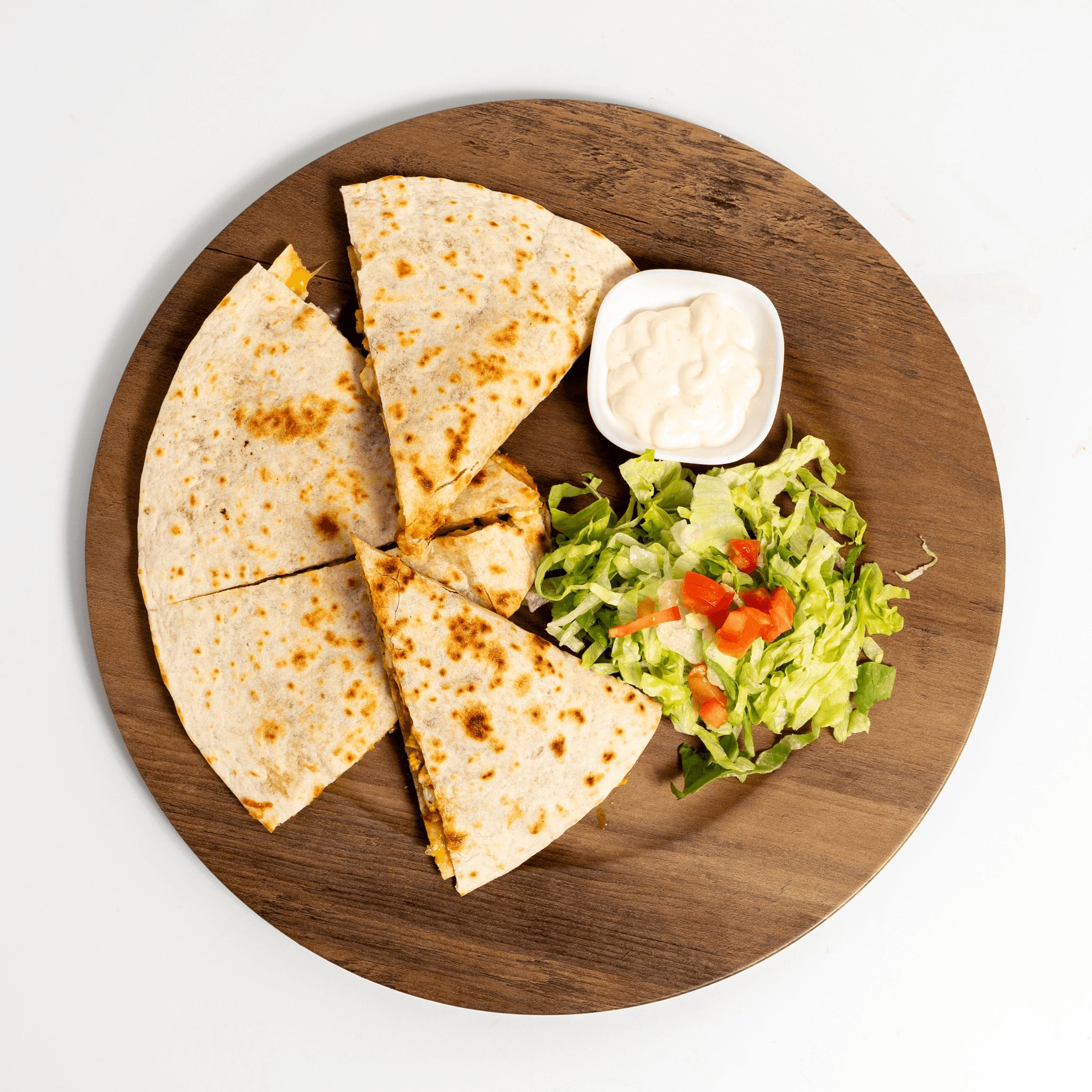 Philly steak quesadilla.