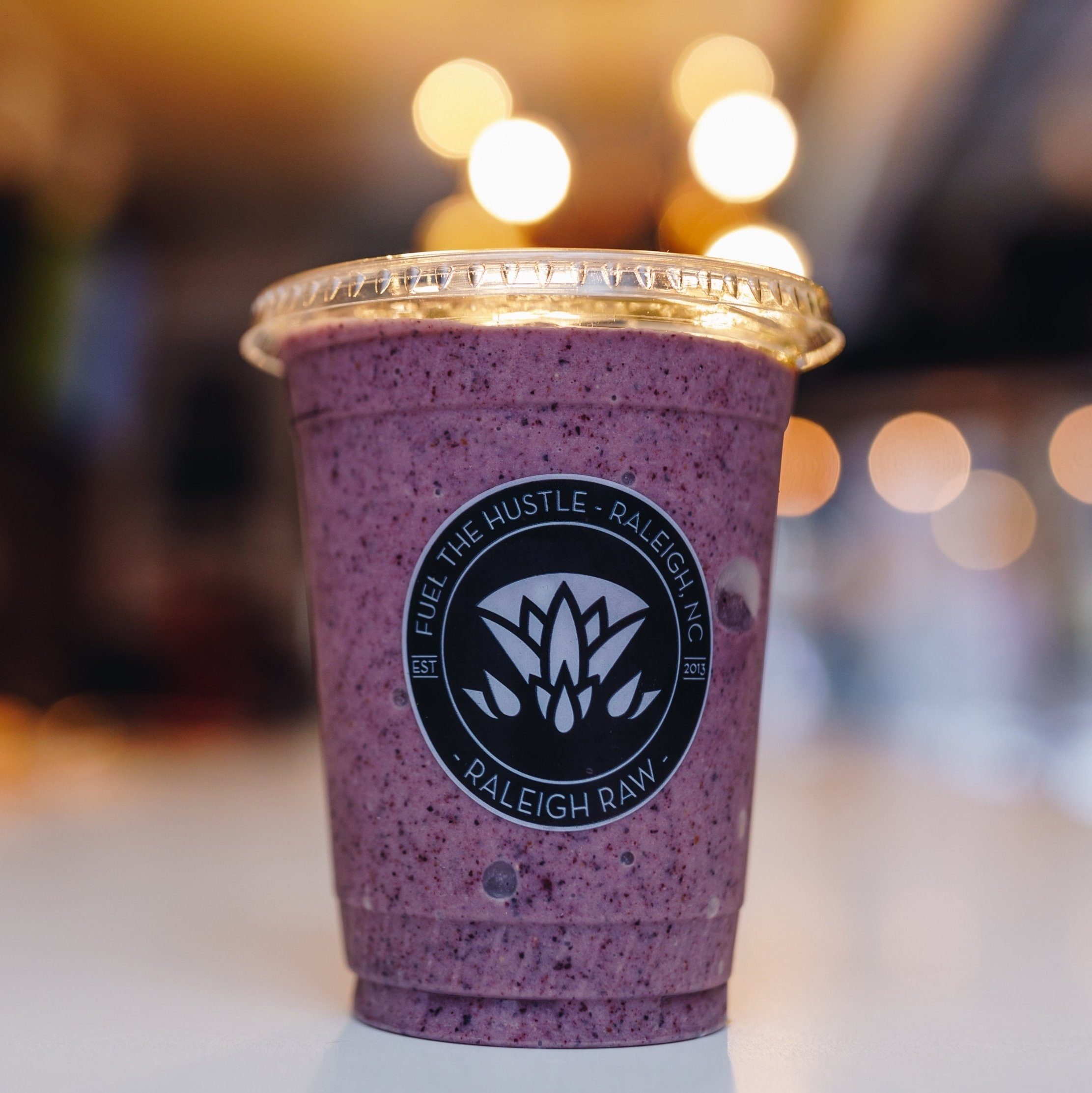 The Blueberry Bee Pollen Smoothie.