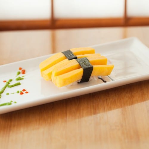 Tamago / Egg Nigiri.