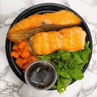 Salmon Teriyaki Bowl