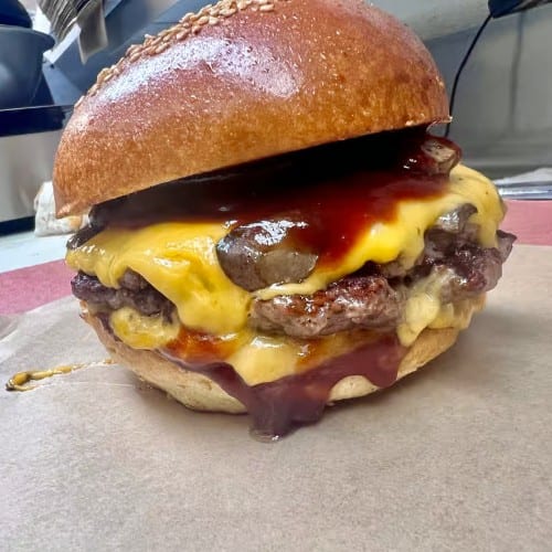 Cowboy Steak Burger.