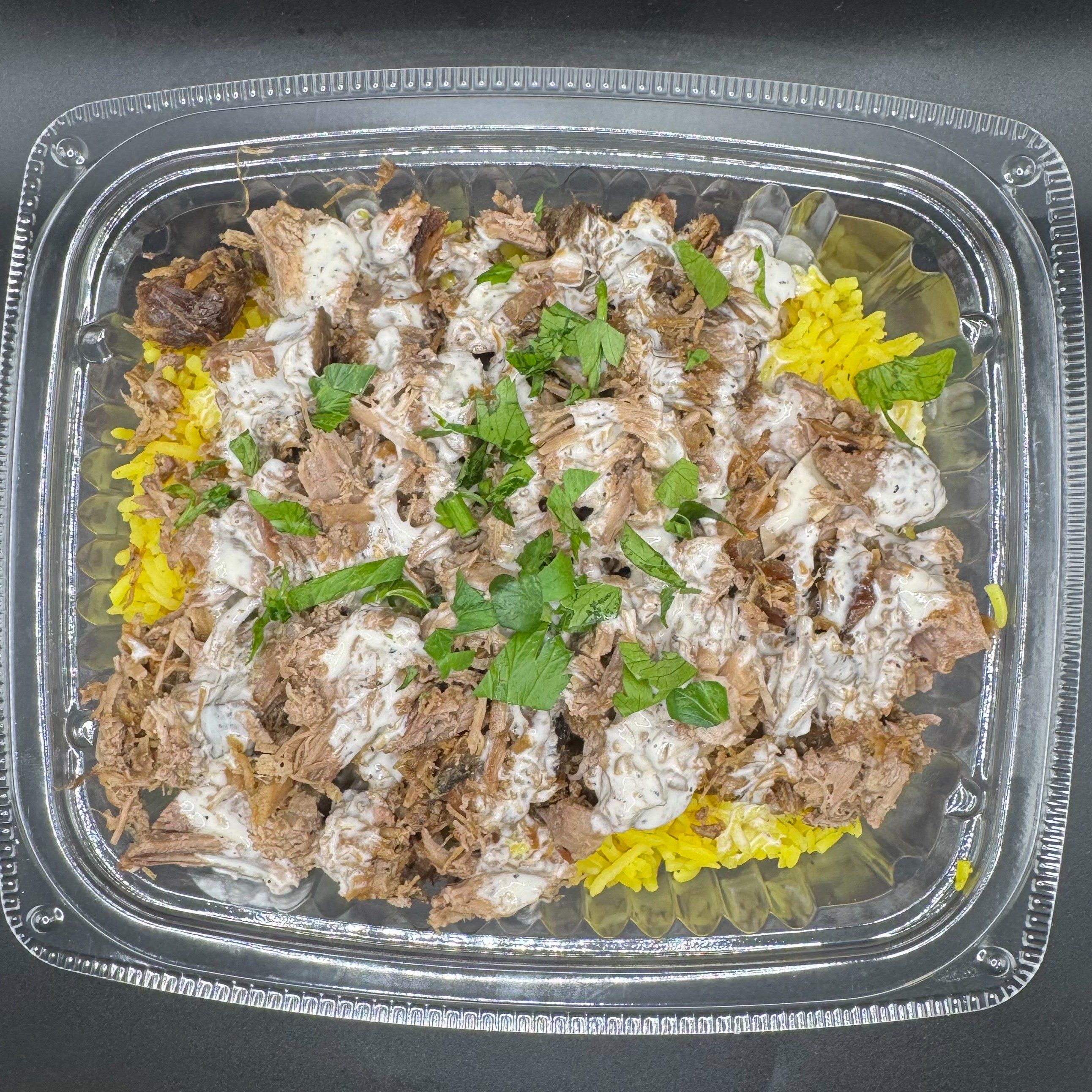Lamb Shawarma Rice Bowl.