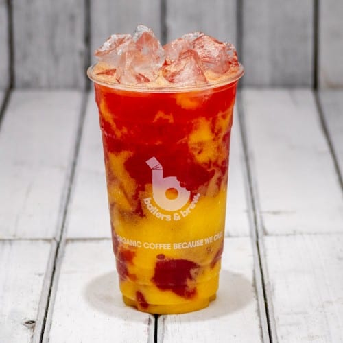 Hibiscus Mango Sunrise.