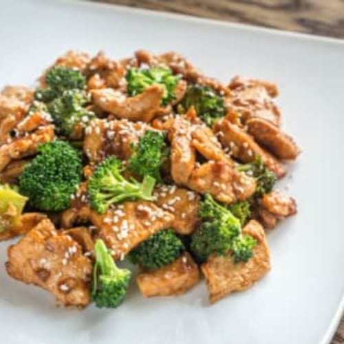 Stir Fried Broccoli.