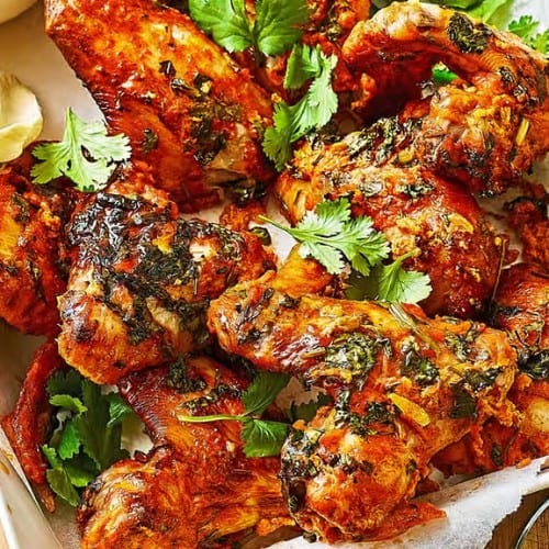 Tandoori Chicken Wings.