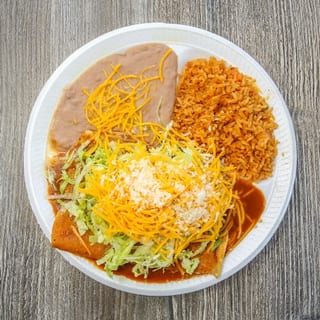 Two Cheese Enchiladas