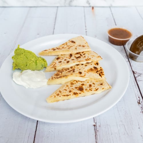 Cheese Quesadilla.