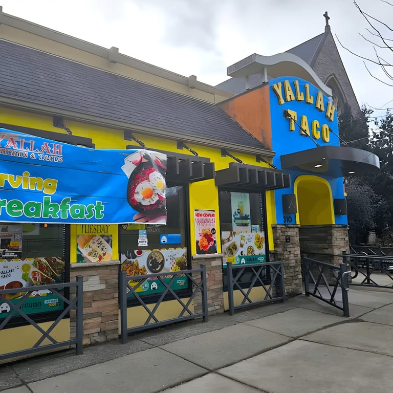 Welcome to Yallah Taco – E College Avenue