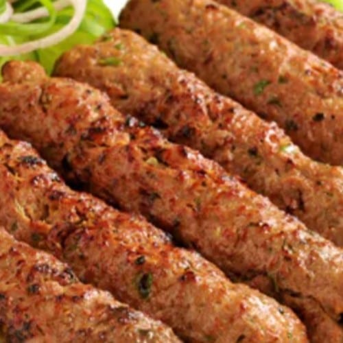 Seekh (Lamb) Kebab.