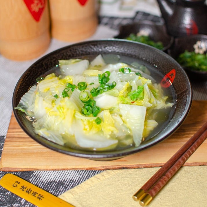 Bok Choy in Chicken Soup (Chengdu) 踏雪鸡汤白菜(成都).