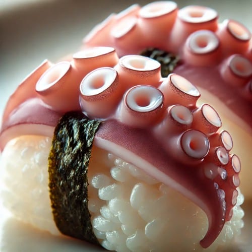 Octopus Nigiri.