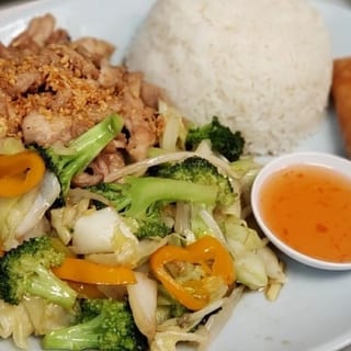 Lunch D - Garlic Stir-Fry