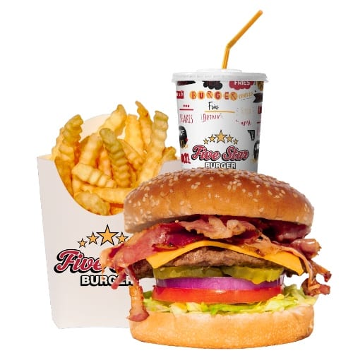 Pastrami Burger Combo.