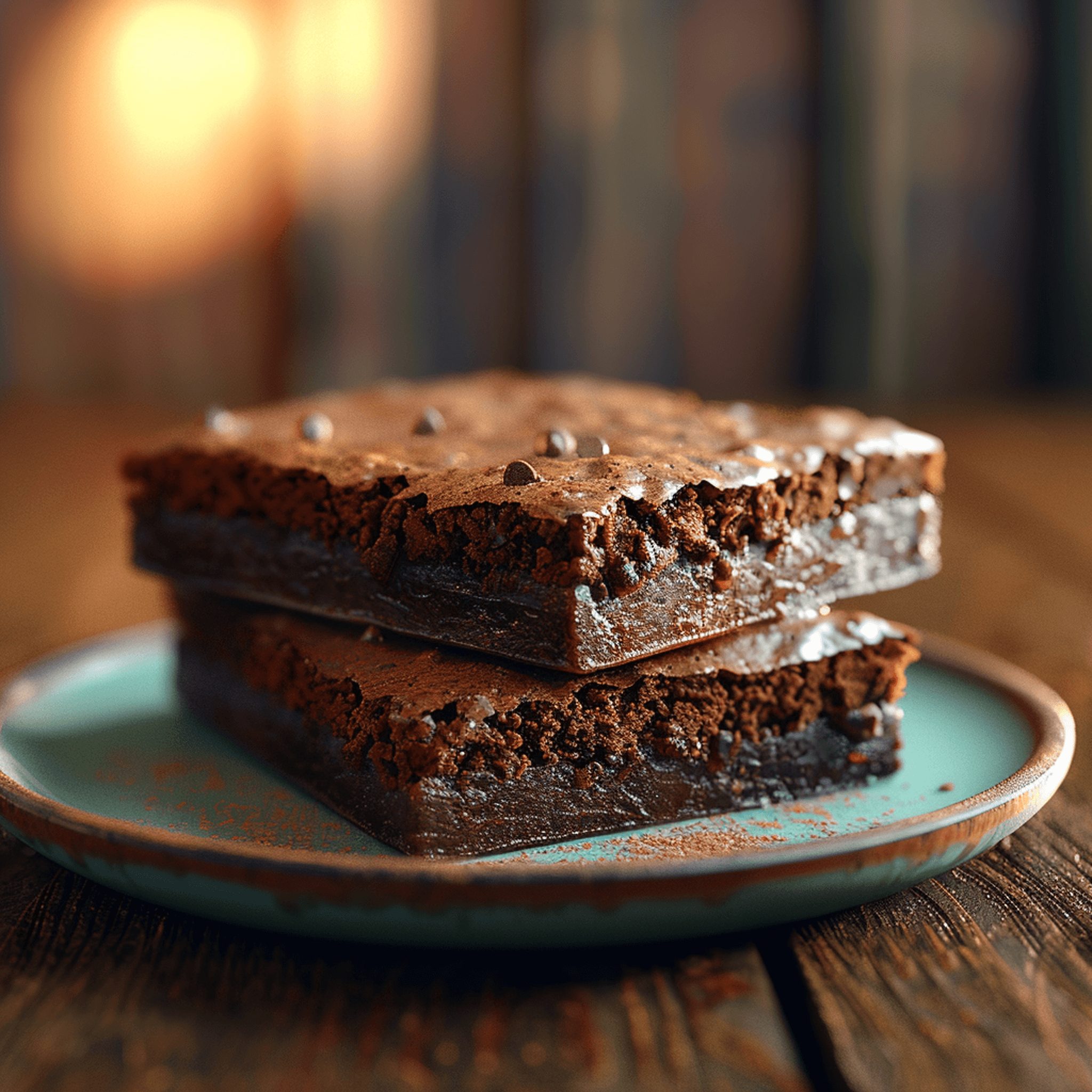 Double Fudge Brownie.