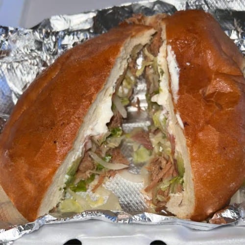 Small Mexican Torta.