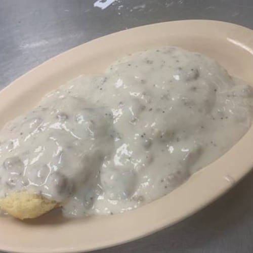 Sausage Gravy and Biscuit (1).