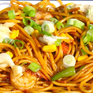 Chowmein/noodles (hakka) shrimp