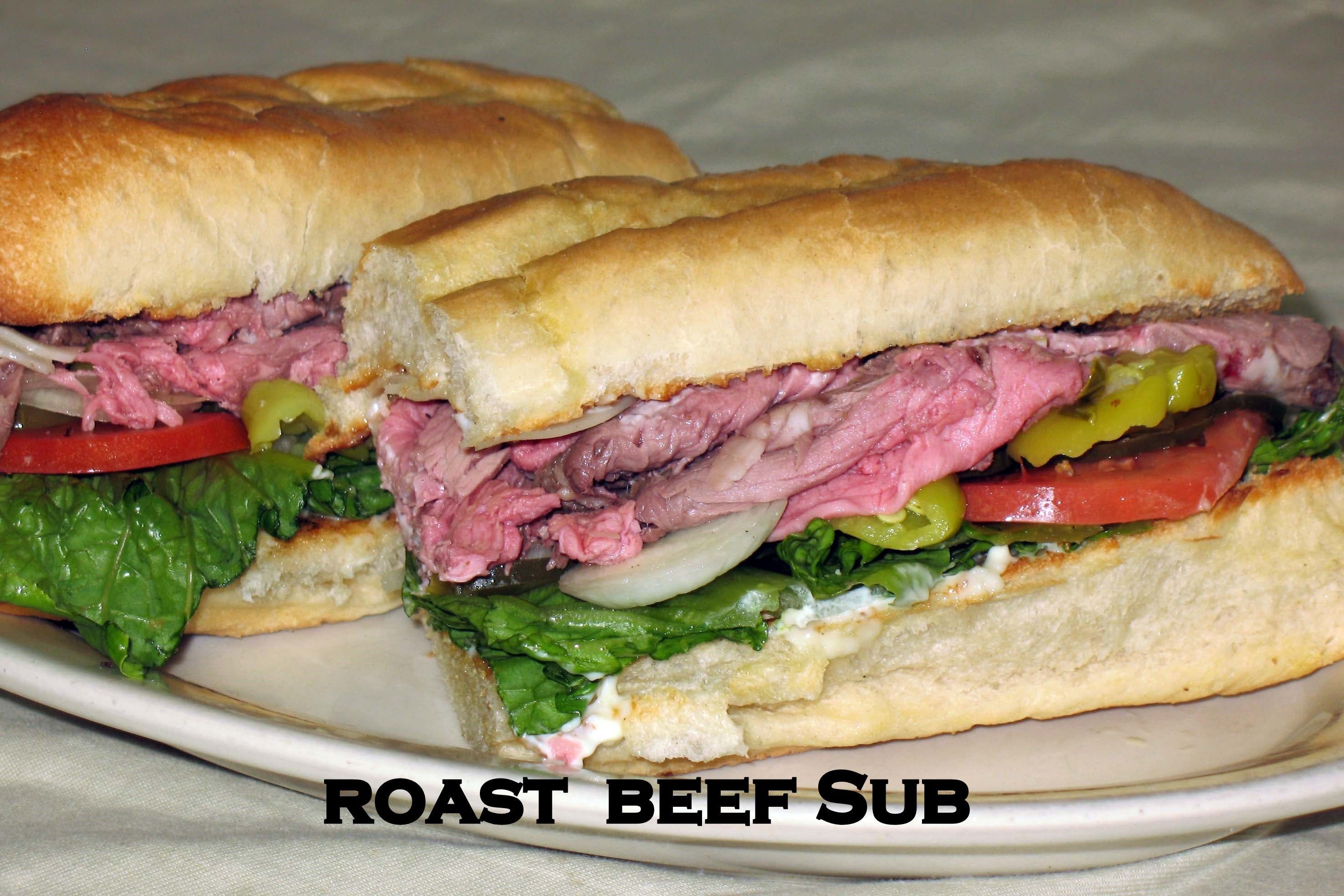 Roast Beef Sub.