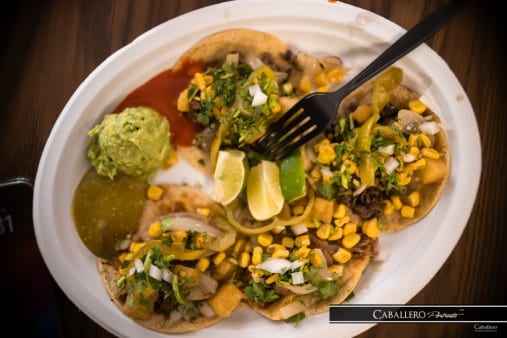 15 Tacos, 4 Churros, 4 Can Soda; Family Package.