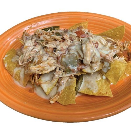 Chicken Nachos.