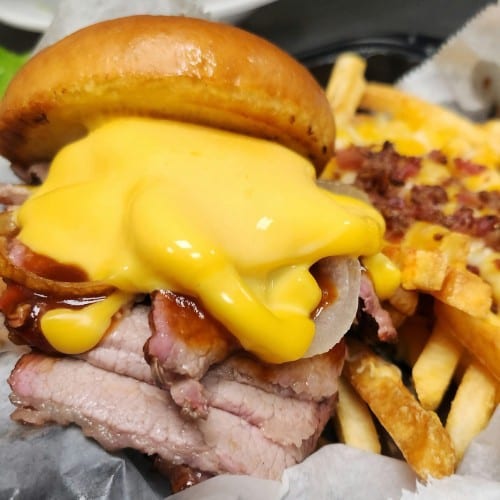 Jumbo City Melt Sandwich.