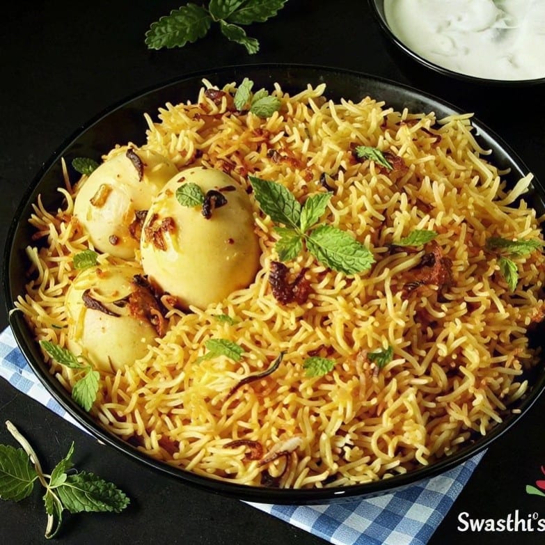 Vegetable Biryani.