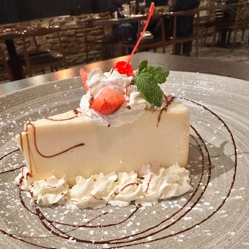 Cheesecake.