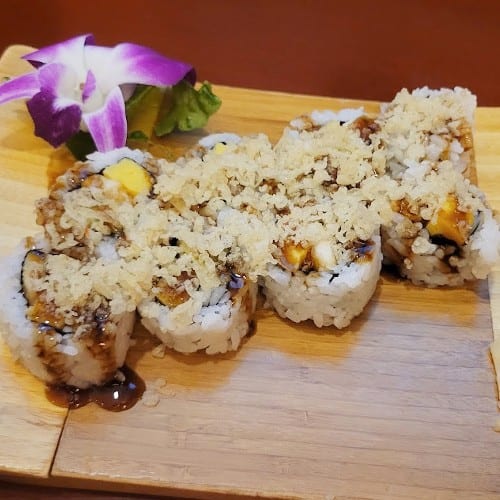 Chicken Tempura Roll.