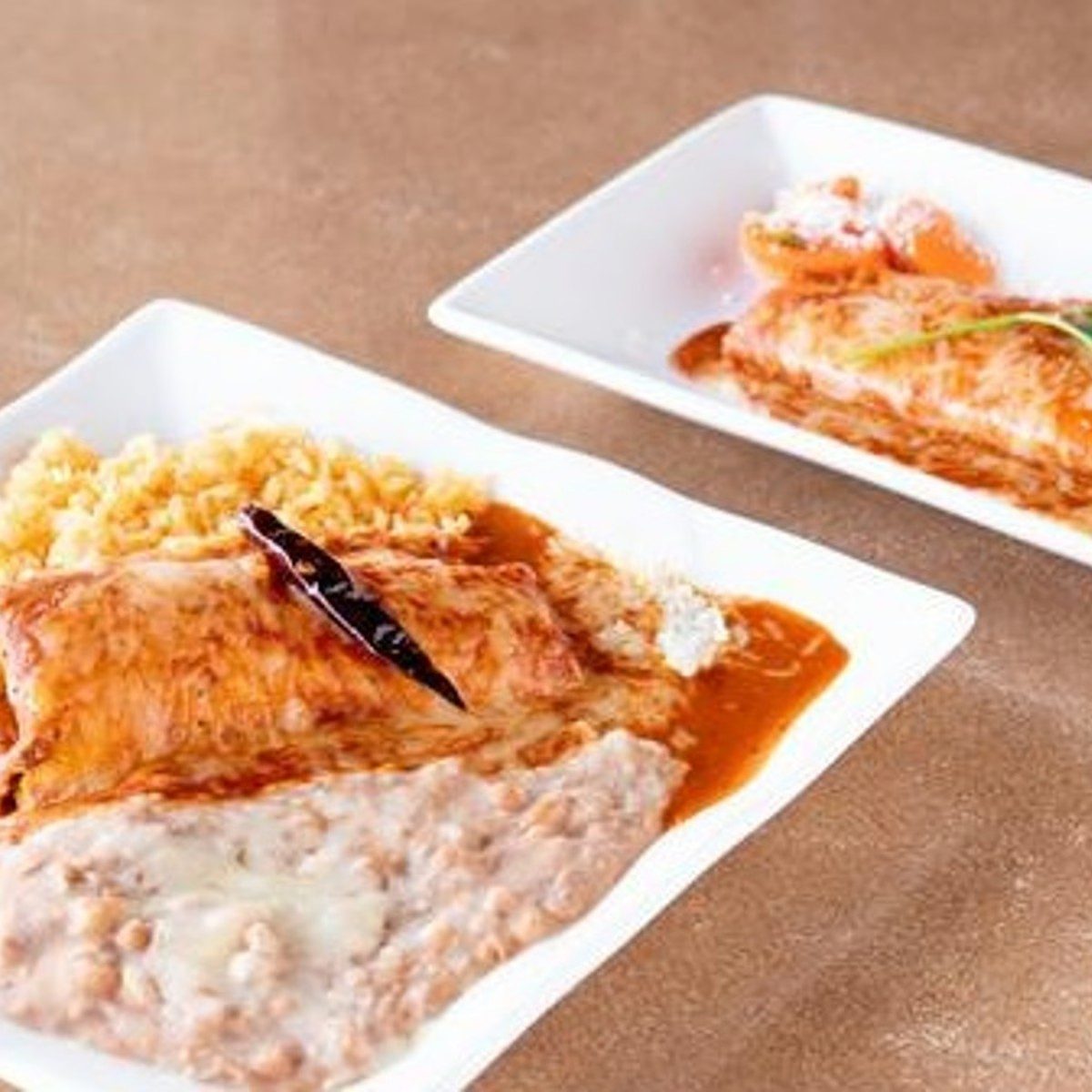 #12-One Enchilada and One Tamale.