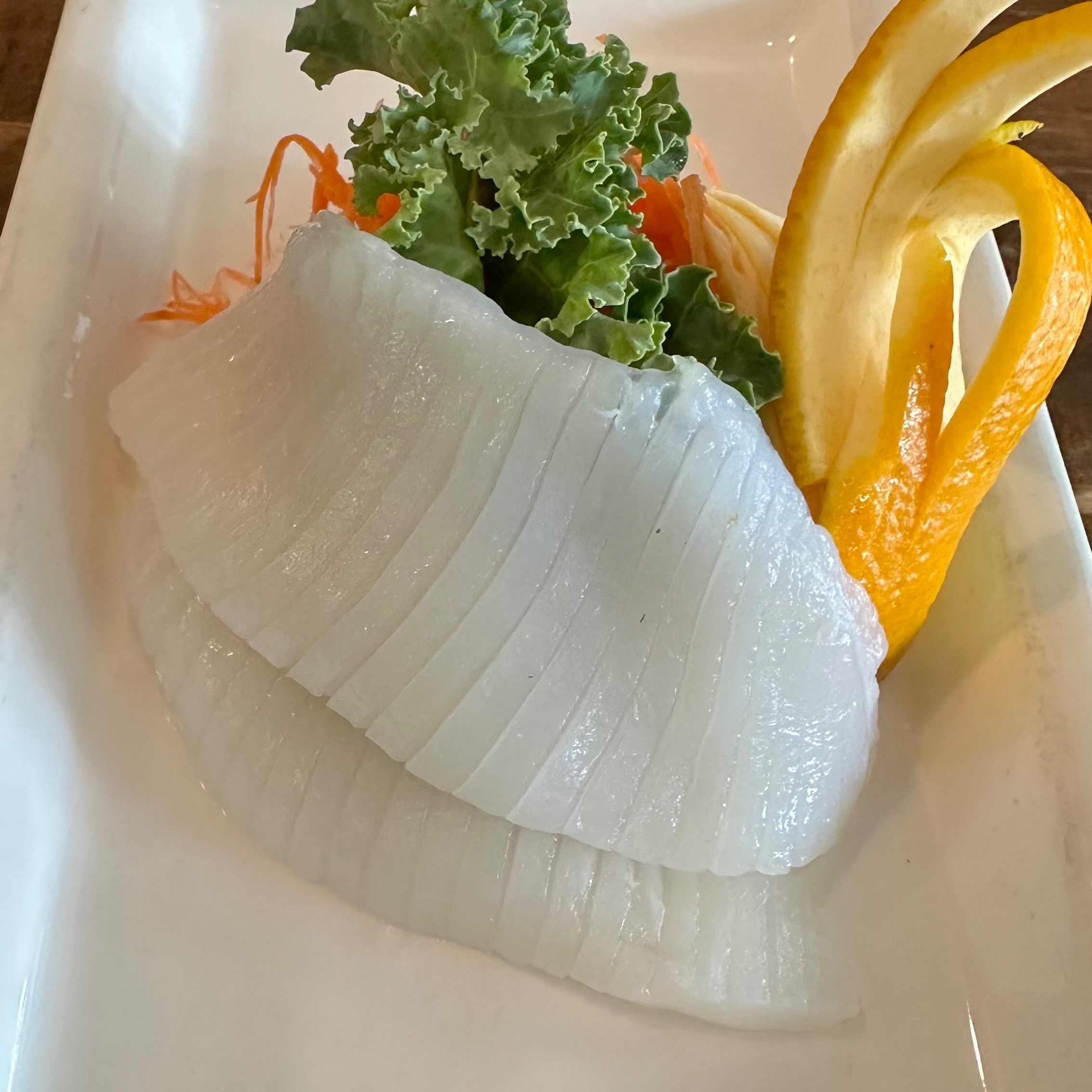 Ika Sashimi.