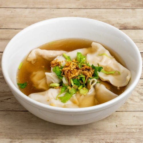 Beef Dumpling Soup.