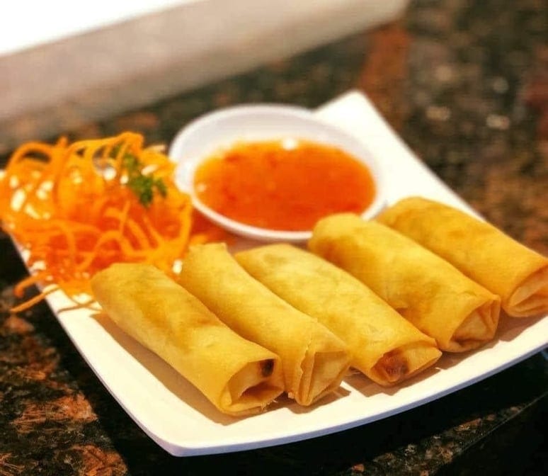 A2. Vegetable Spring Roll.