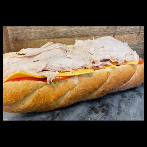 Turkey & Cheese Sub.