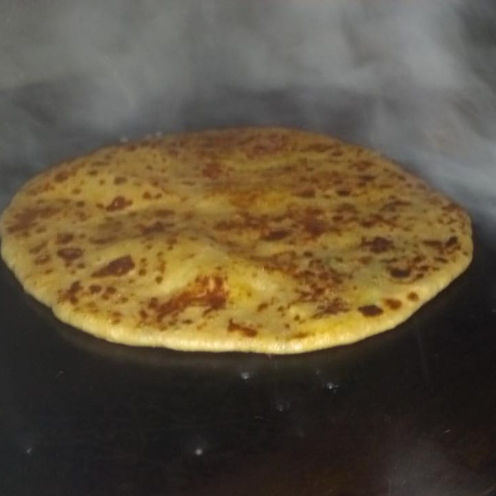 Chili Cheese Paratha Tawa.